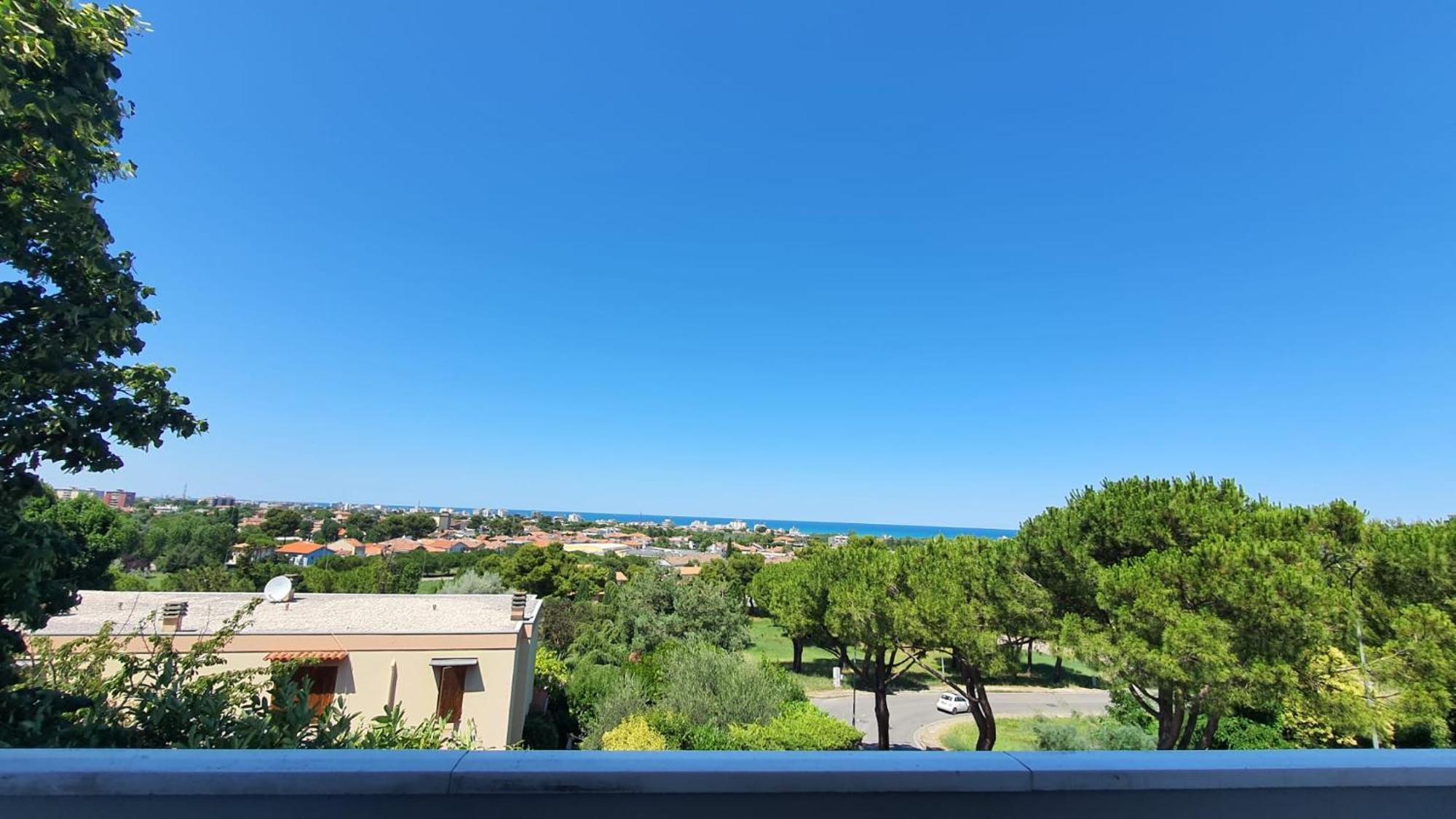 Villetta Panoramica Con Giardino A Riccione Exterior foto