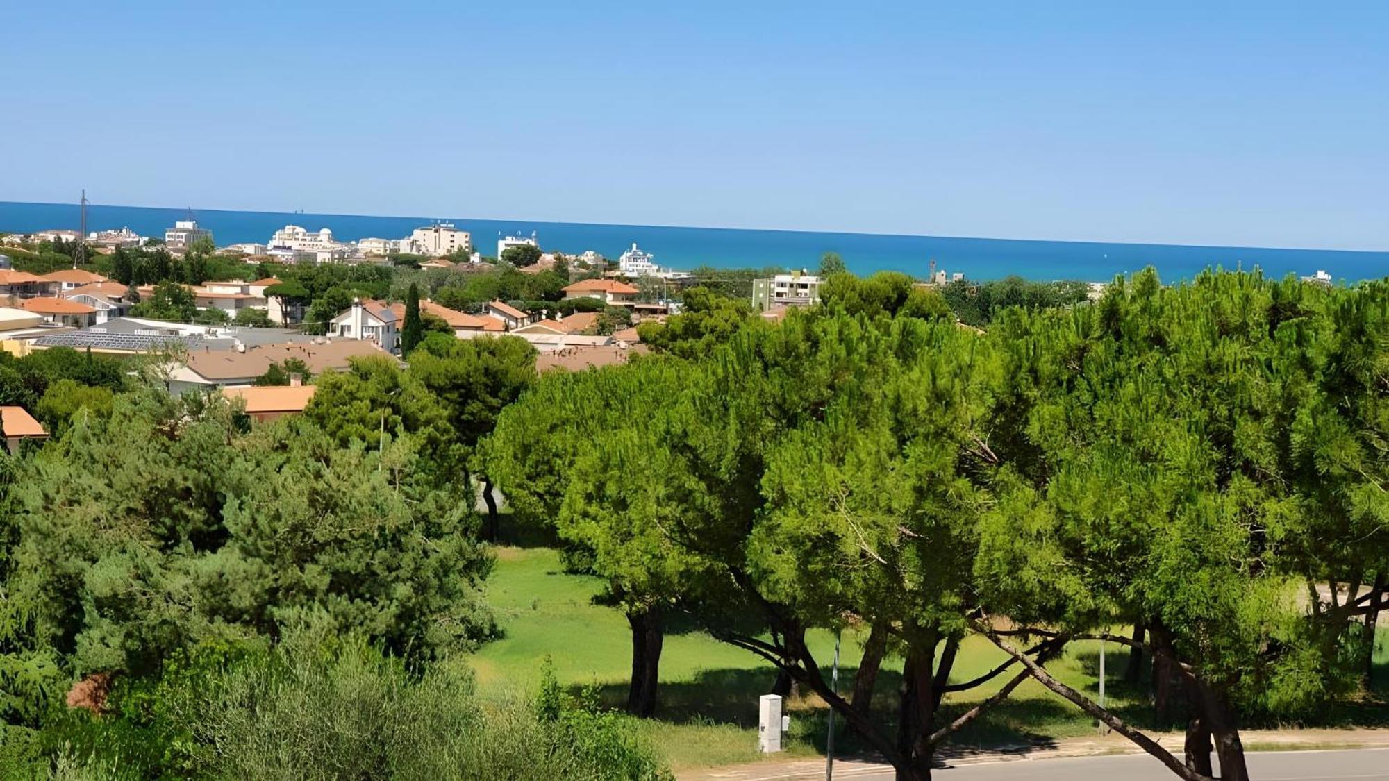 Villetta Panoramica Con Giardino A Riccione Exterior foto